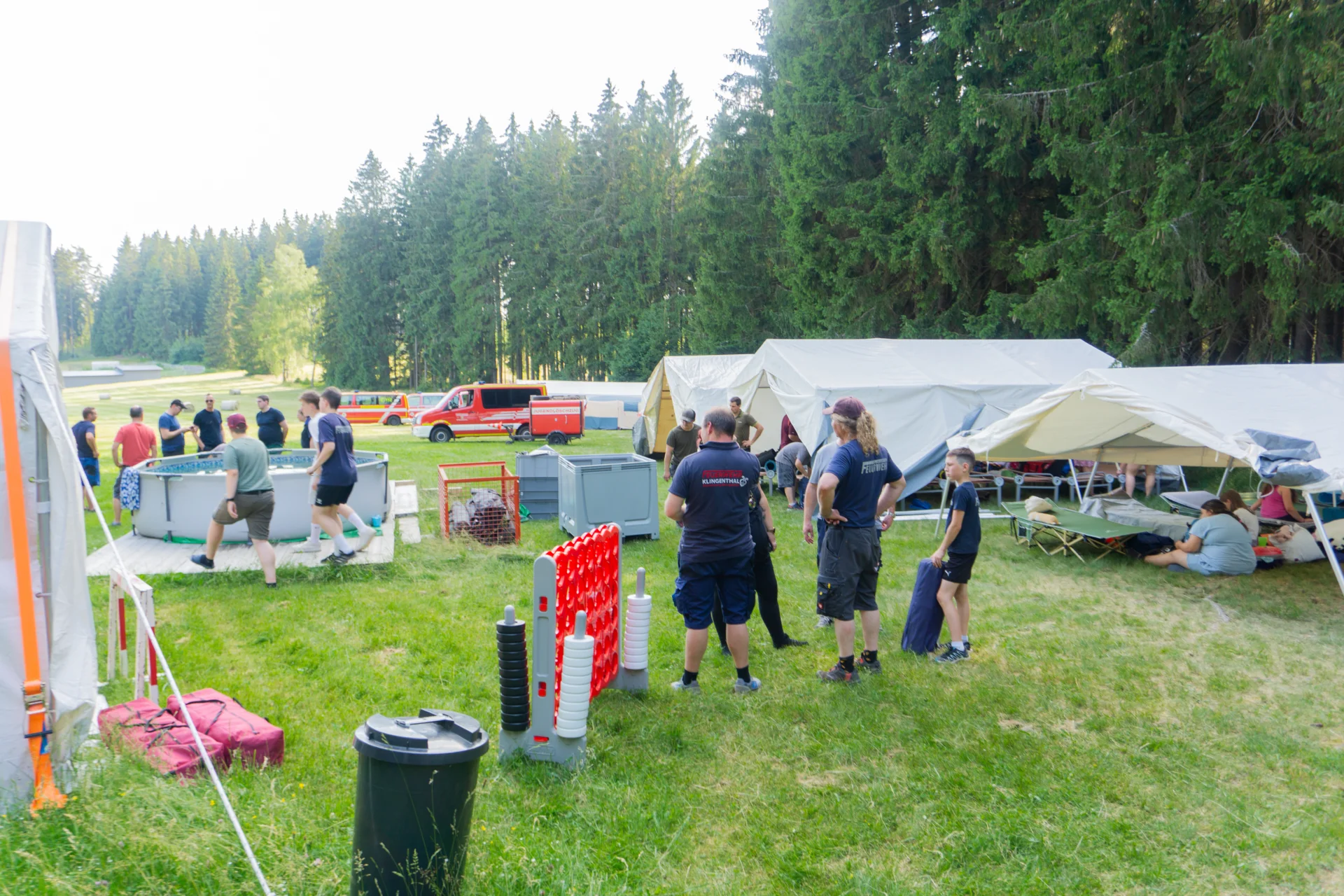Foto der Galerie: Zeltlager der Jugendfeuerwehren des Regionalbereiches Klingenthal