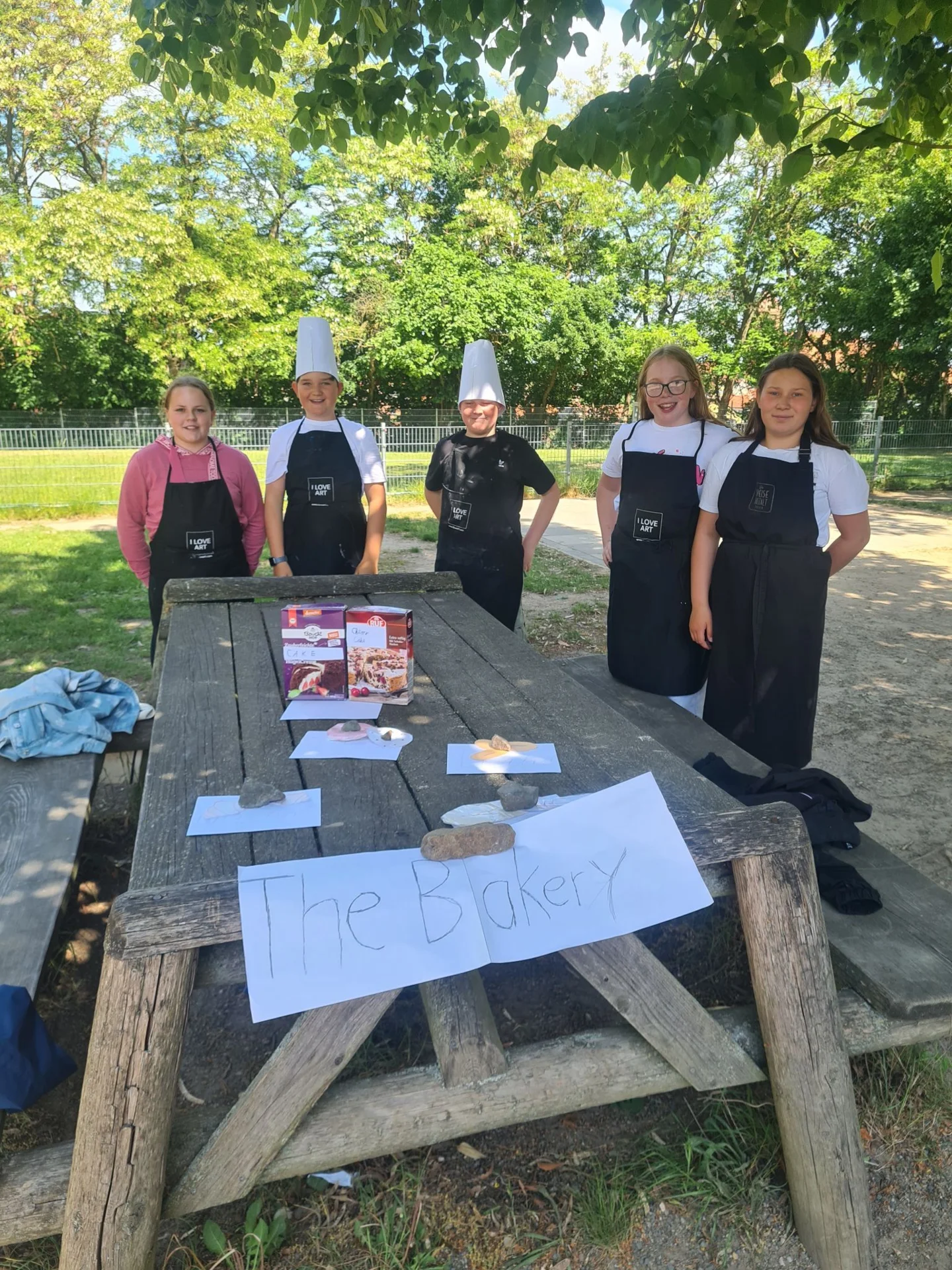 Foto der Galerie: A market in our classroom
