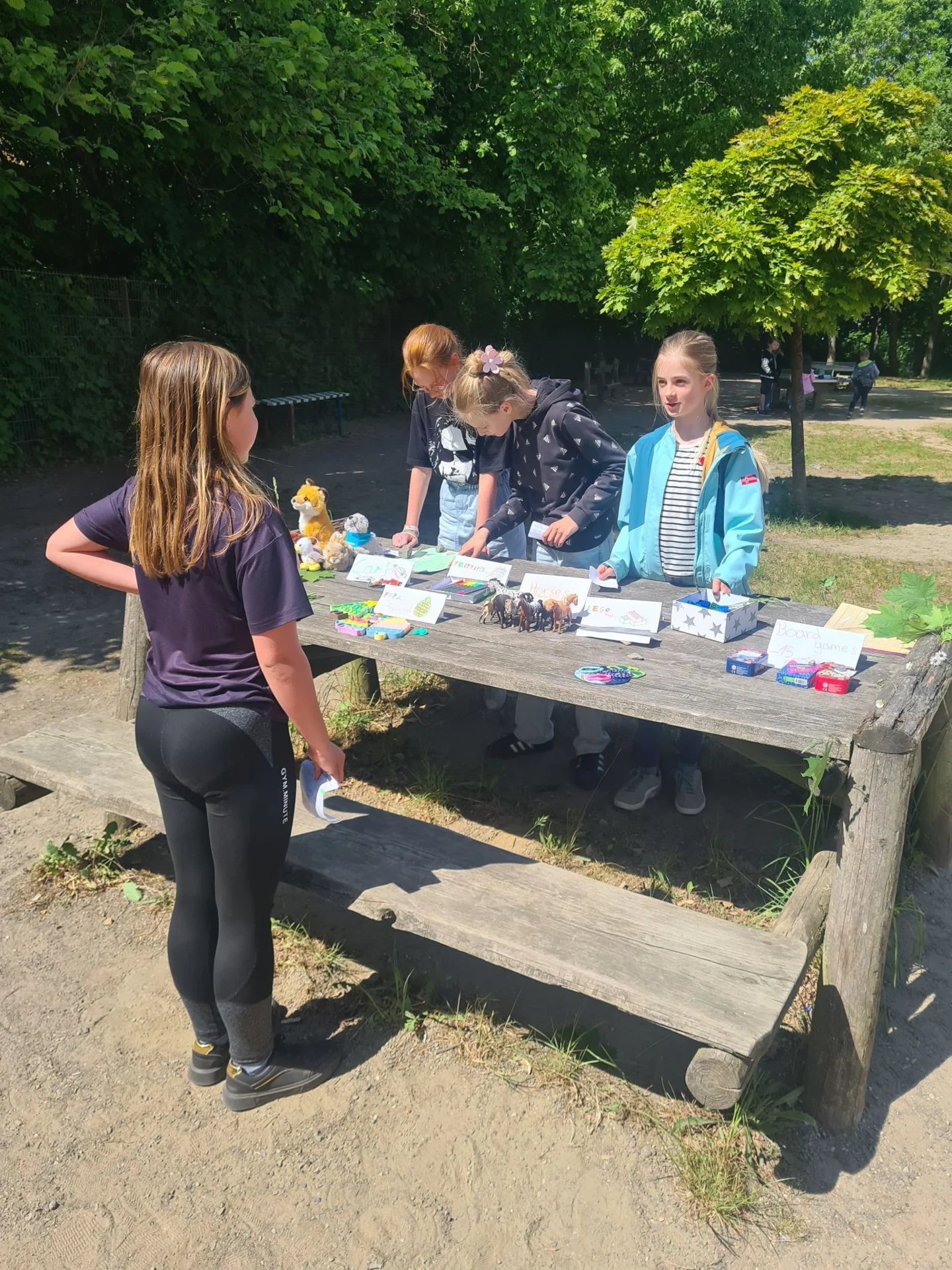 Foto der Galerie: A market in our classroom