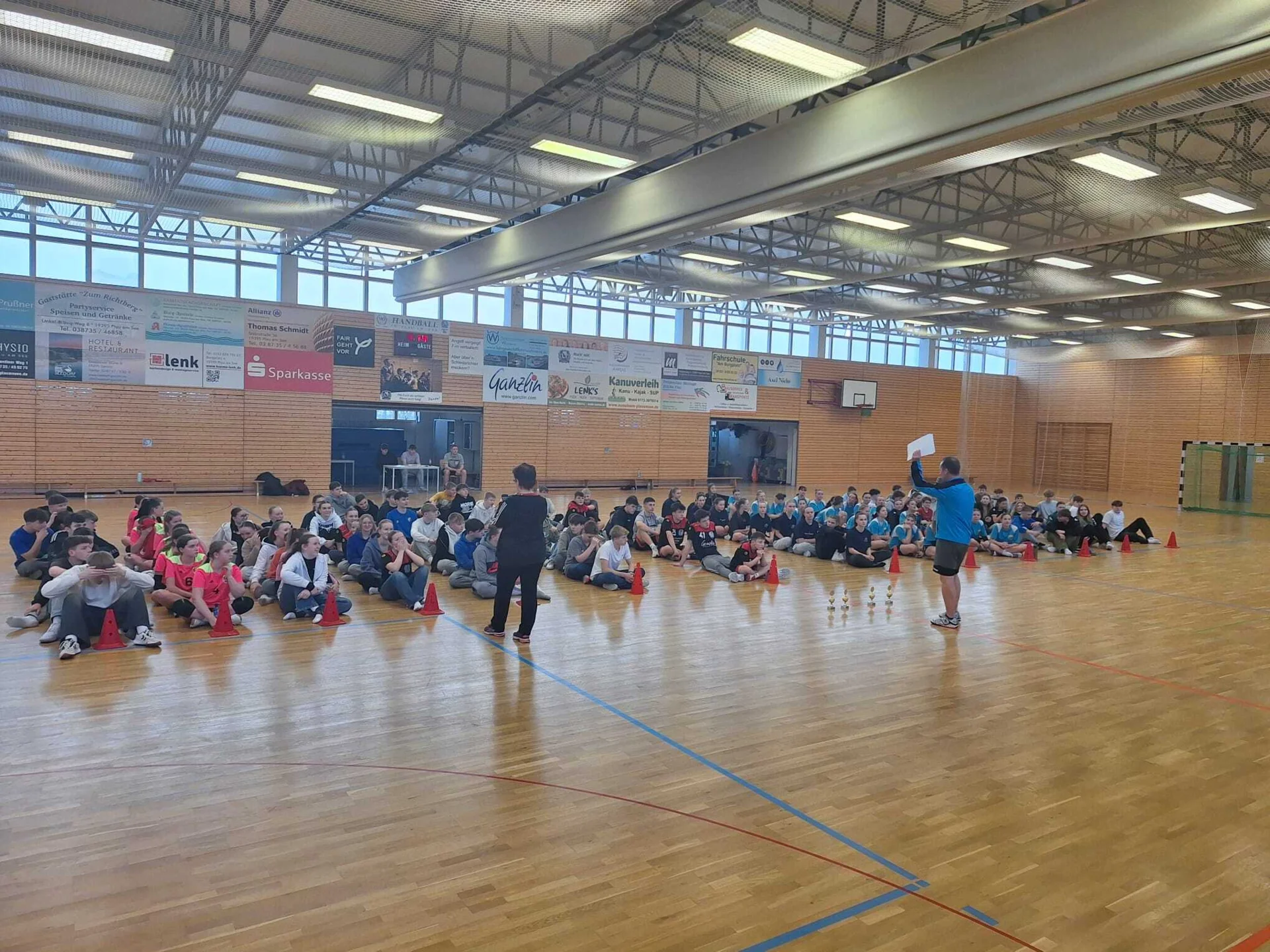 Foto der Galerie: Regionalfinale Handball am 23.01.2024   „Jugend trainiert für Olympia“