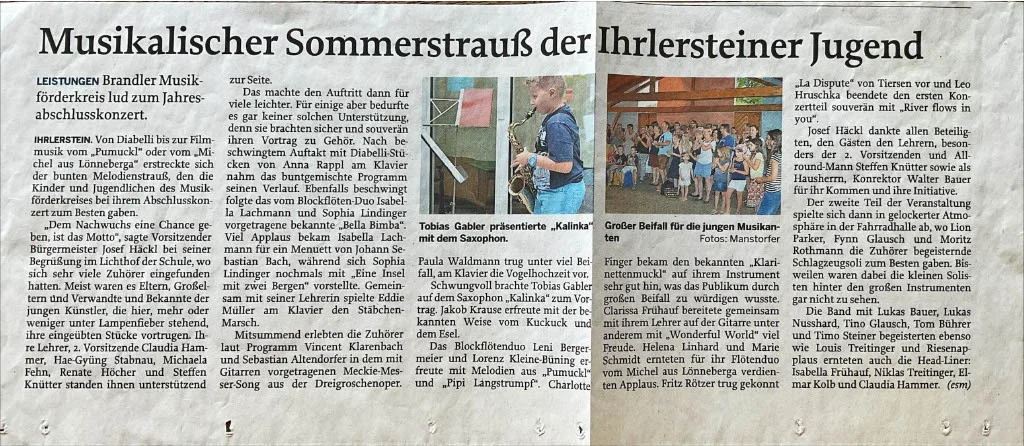 Foto der Galerie: Unser Archiv – Meilensteine unserer Vereinsgeschichte