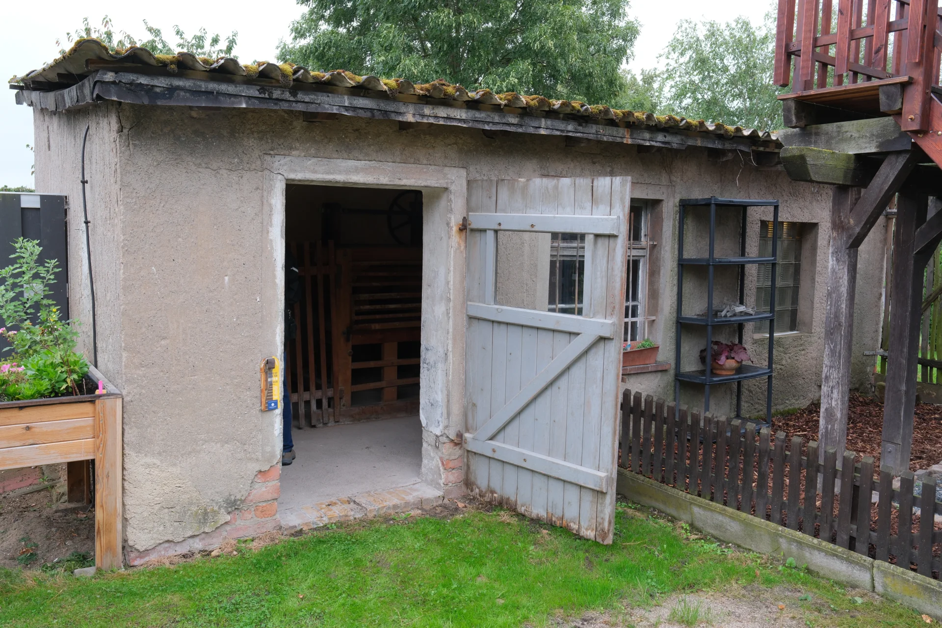 Bild: Mangelstube von außen in Köhra