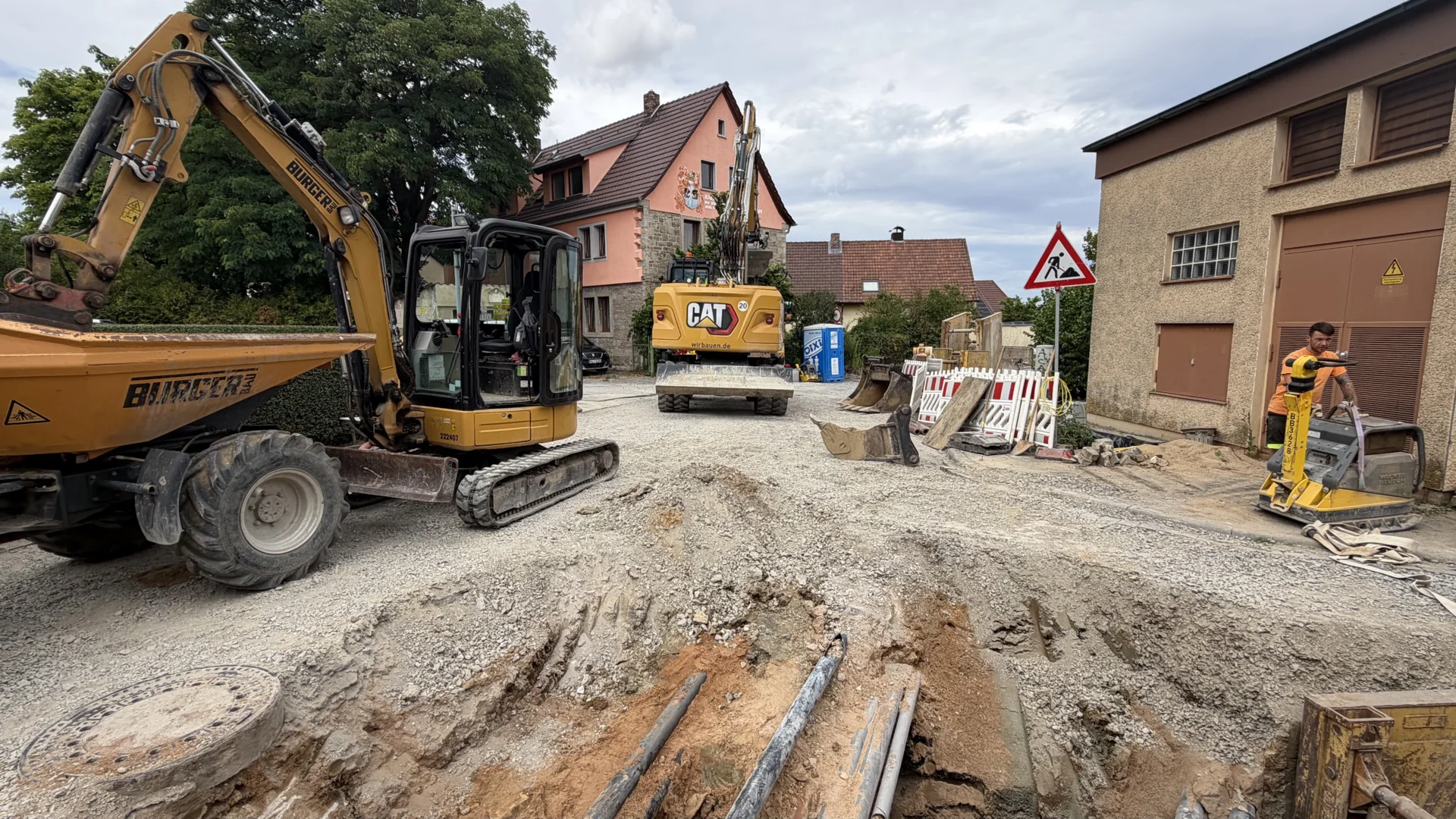 Foto der Galerie: Baumaßnahme - Vorderer Talweg