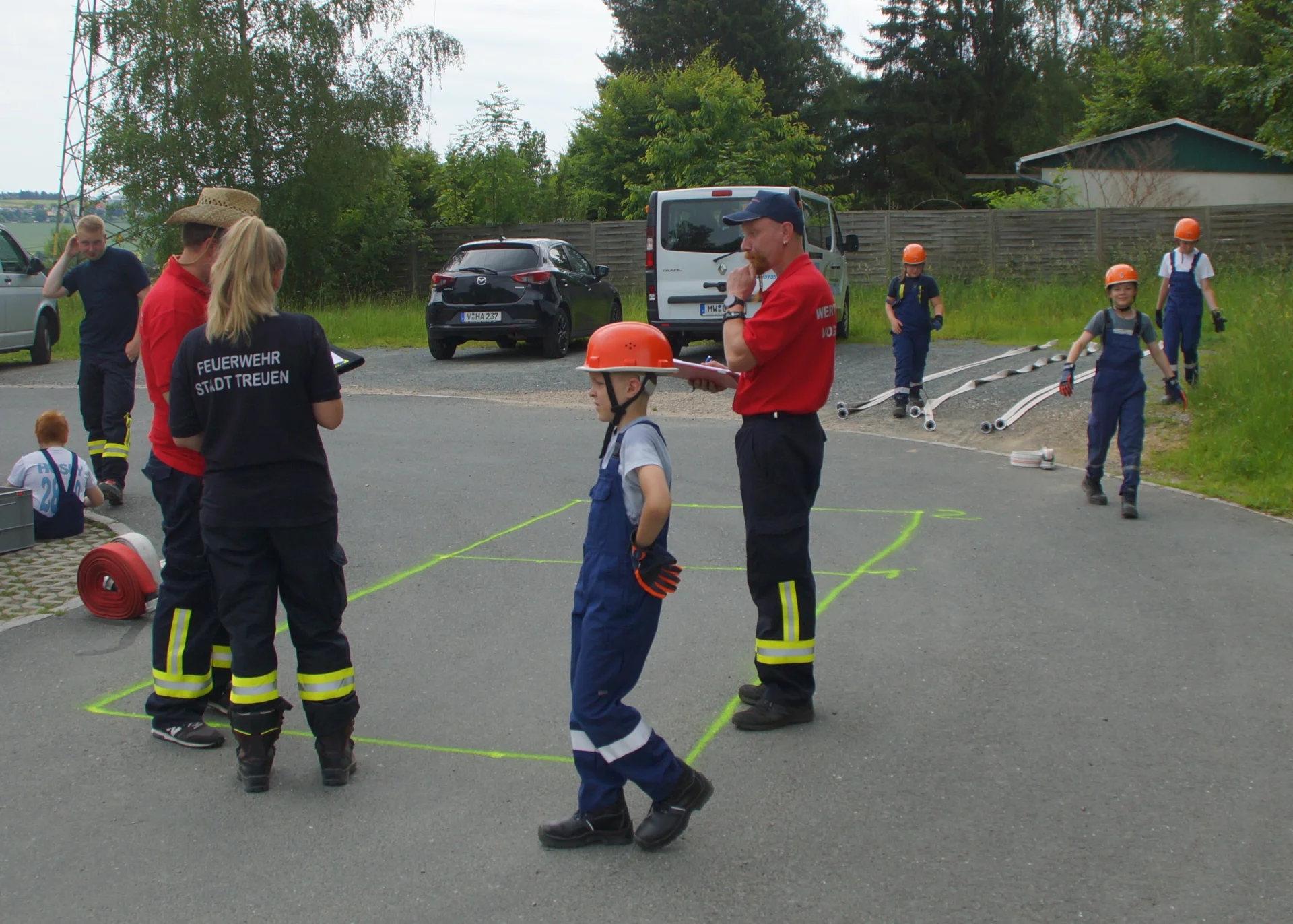 Foto der Galerie: Kreisleistungsmarsch 2026 der Jugendfeuerwehren des Vogtlandkreises in Schreiersgrün