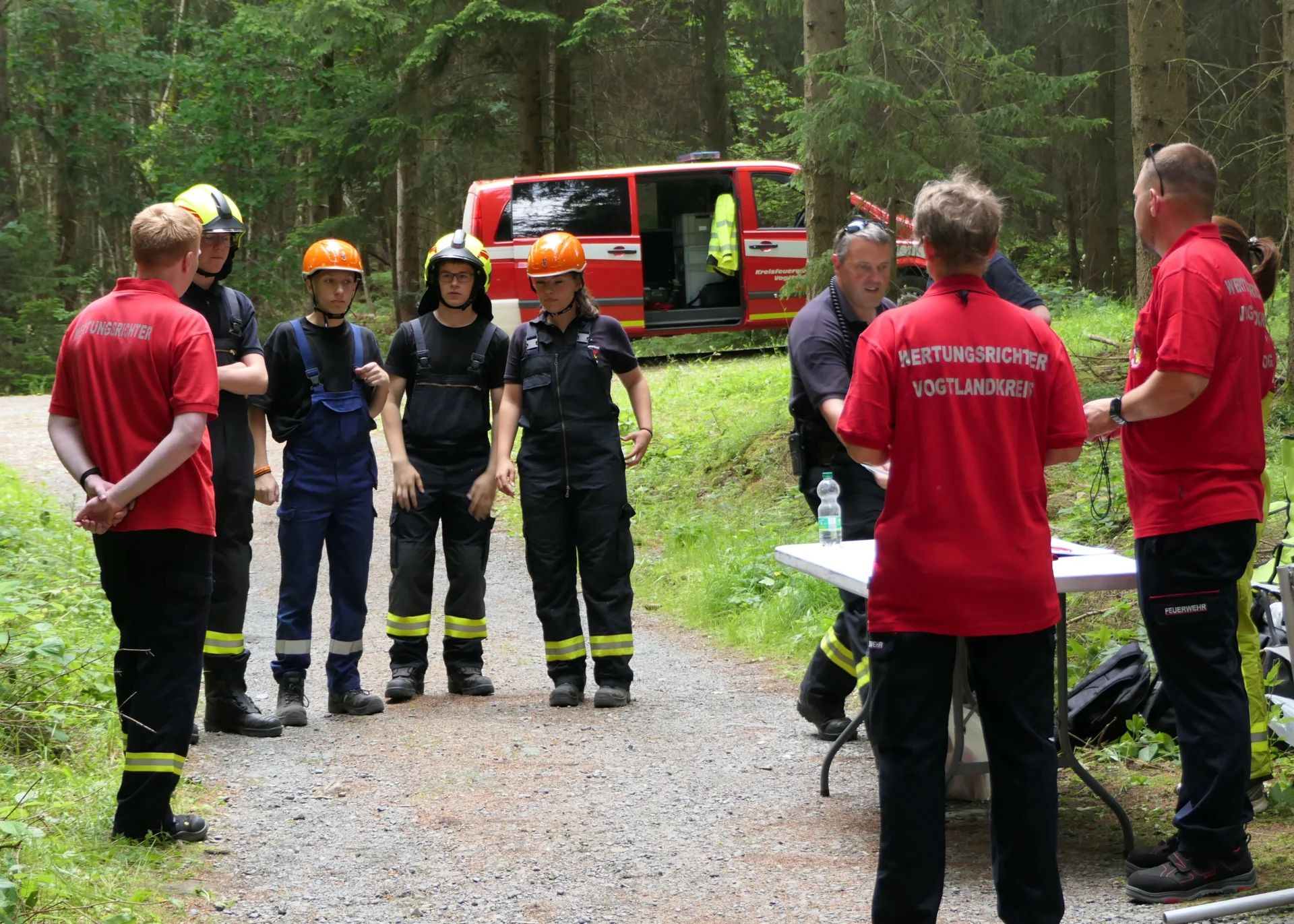 Foto der Galerie: Kreisleistungsmarsch 2026 der Jugendfeuerwehren des Vogtlandkreises in Schreiersgrün