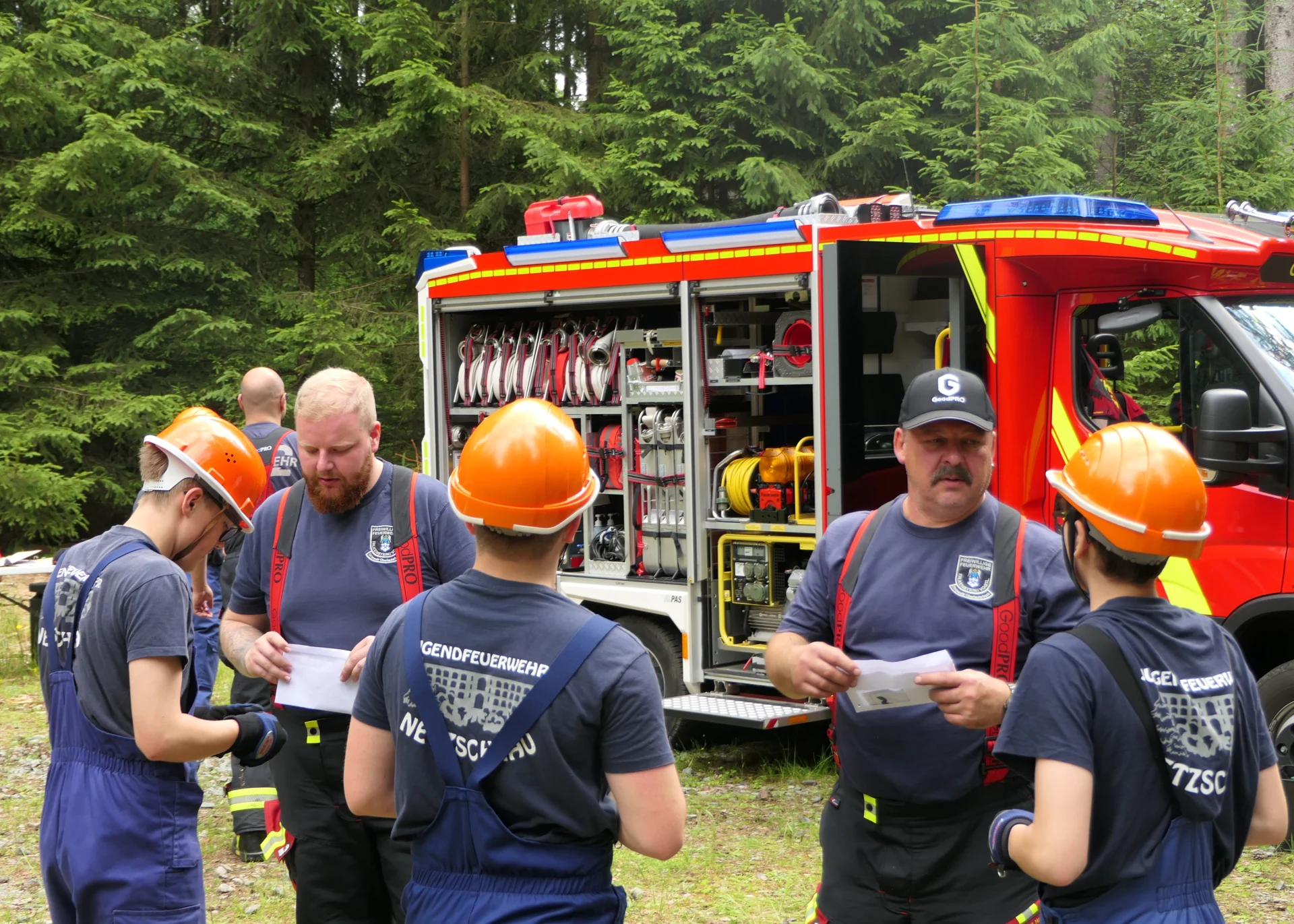 Foto der Galerie: Kreisleistungsmarsch 2026 der Jugendfeuerwehren des Vogtlandkreises in Schreiersgrün