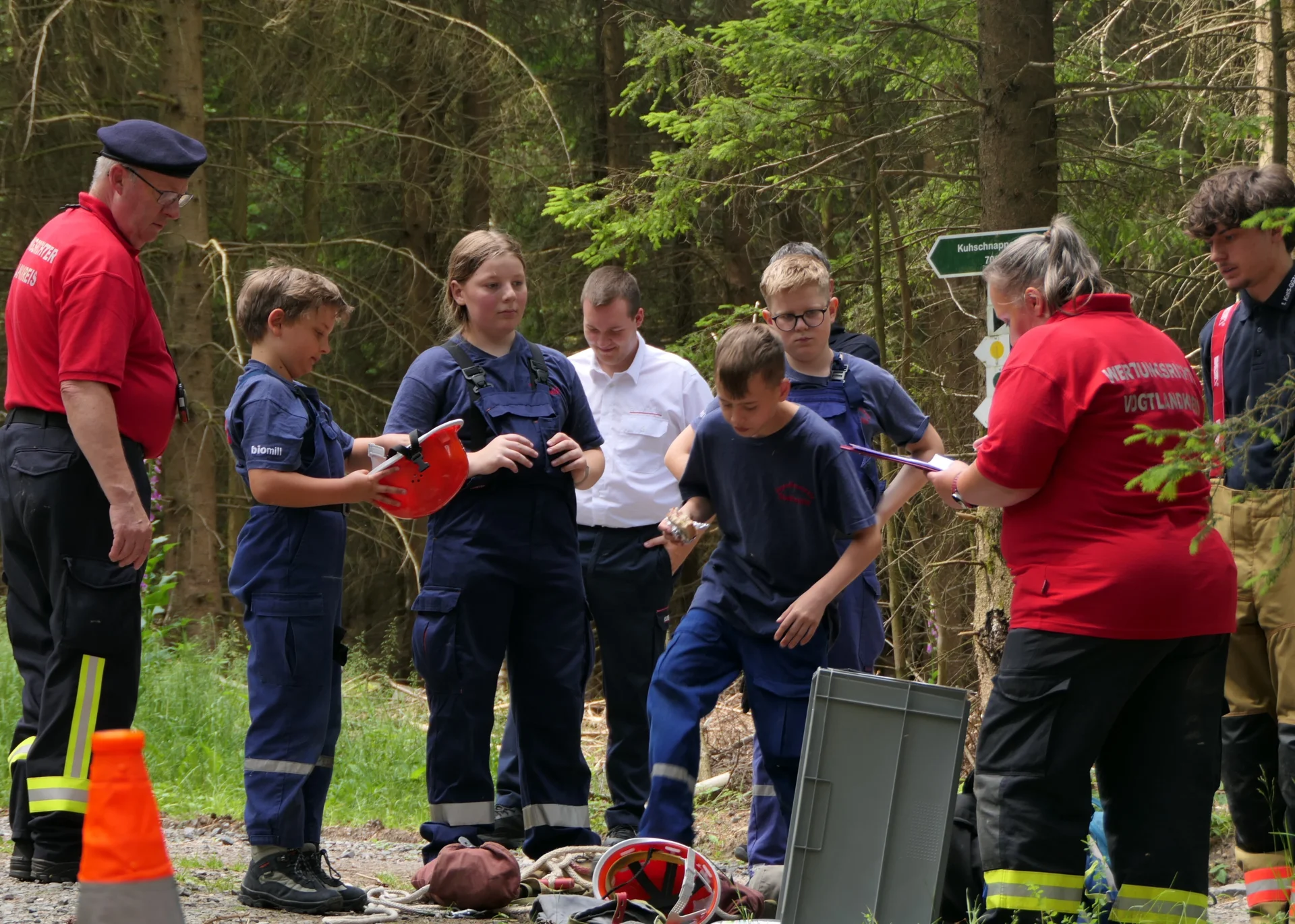 Foto der Galerie: Kreisleistungsmarsch 2026 der Jugendfeuerwehren des Vogtlandkreises in Schreiersgrün