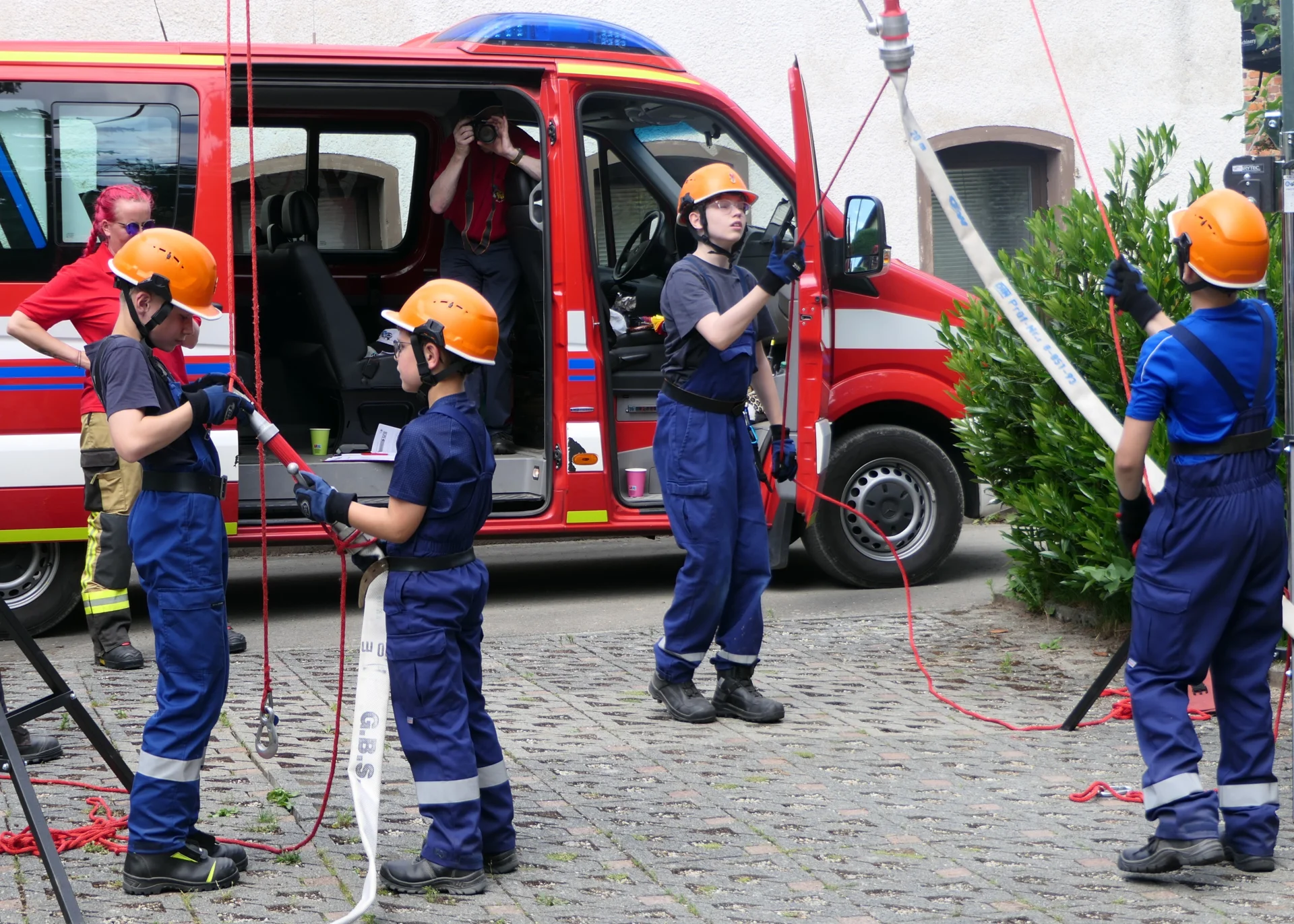 Zur Galerie: Kreisleistungsmarsch 2026 der Jugendfeuerwehren des Vogtlandkreises in Schreiersgrün