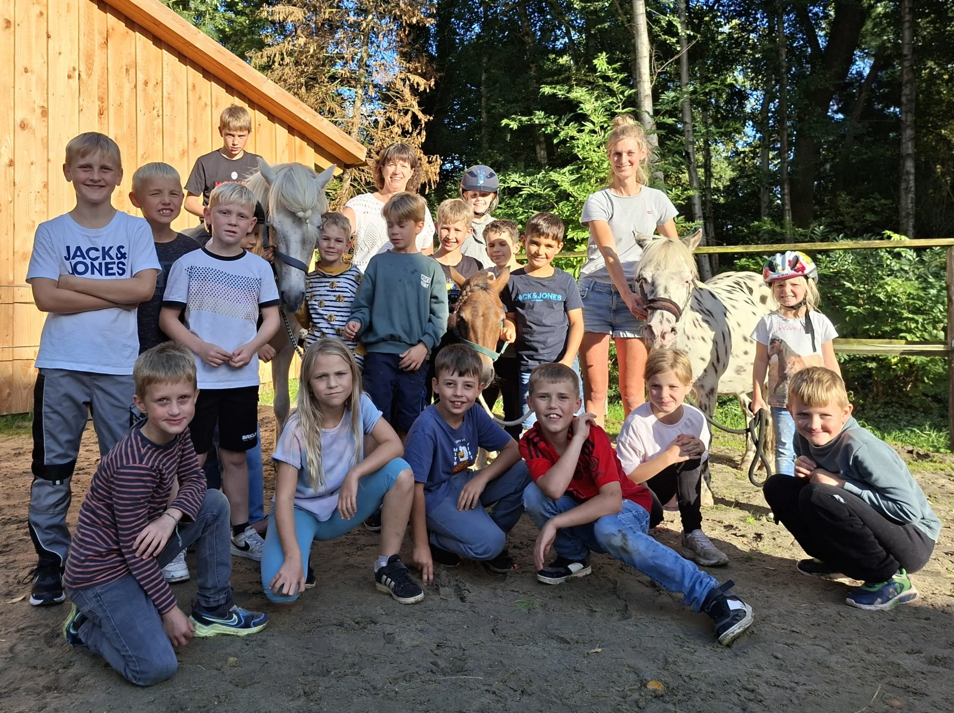 Zur Galerie: Unser Klassennachmittag mit Pferd und Grill