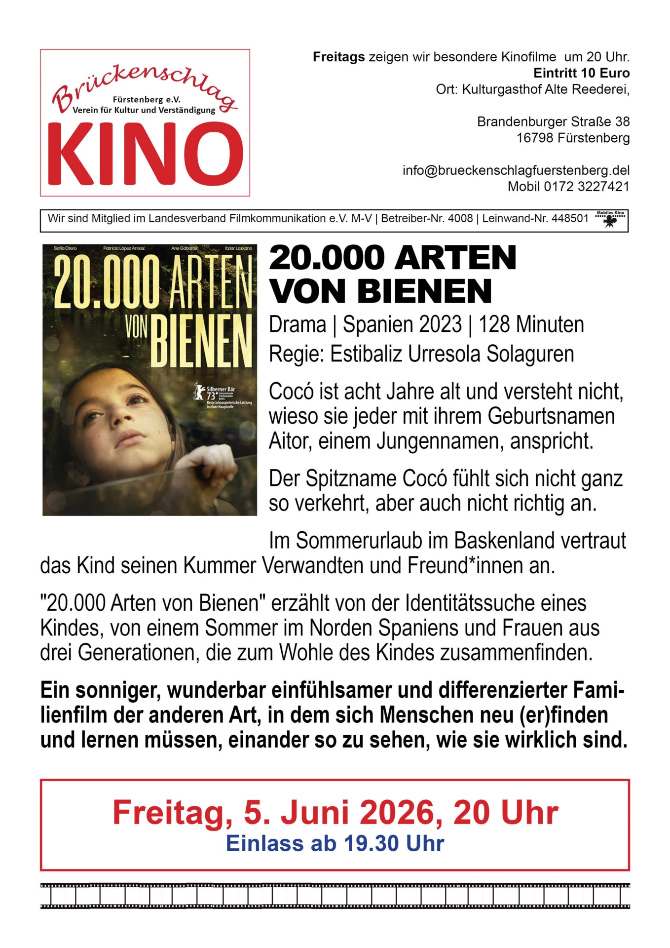 Foto der Galerie: Filmkunst Archiv 2026