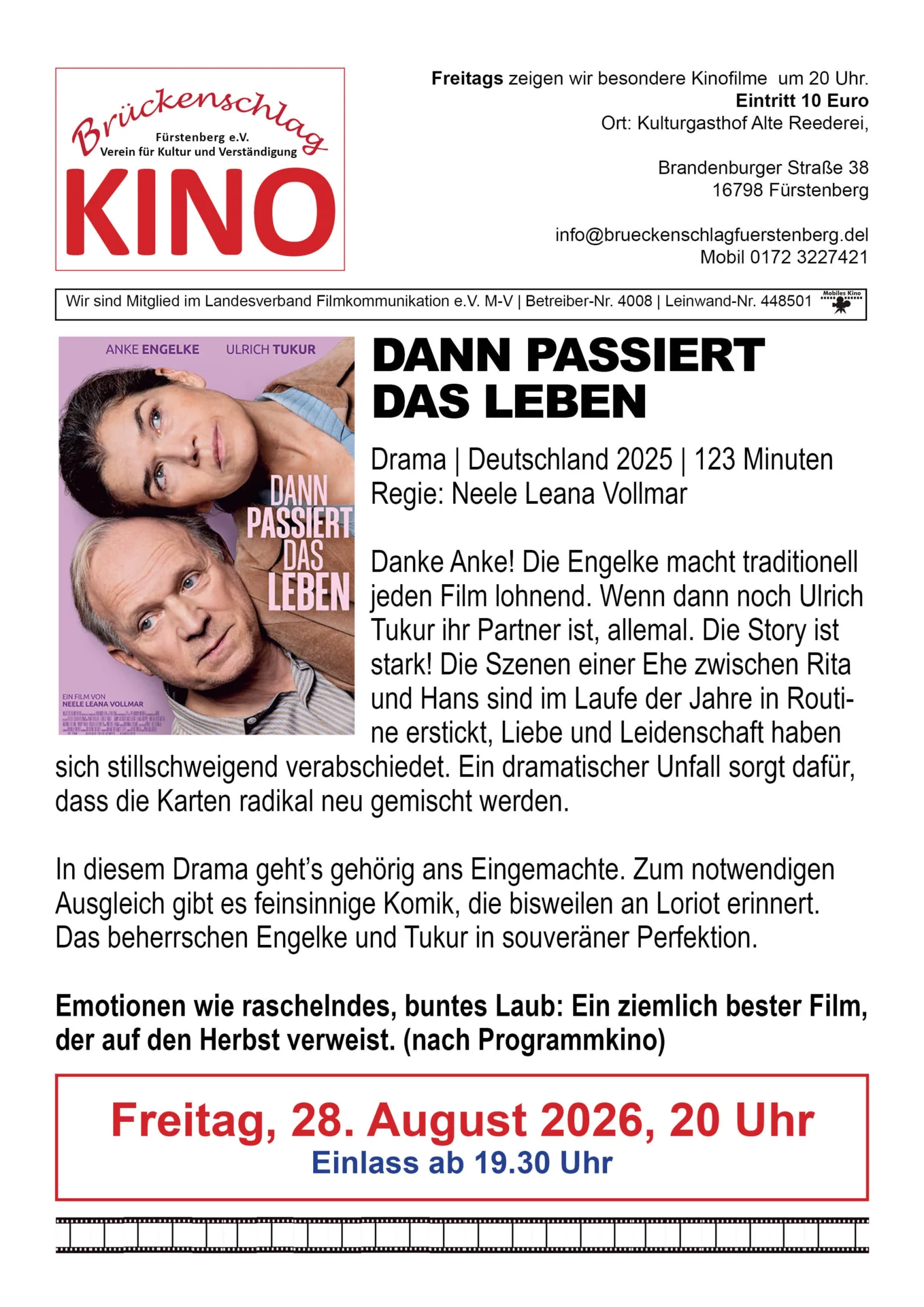 Foto der Galerie: Filmkunst Archiv 2026