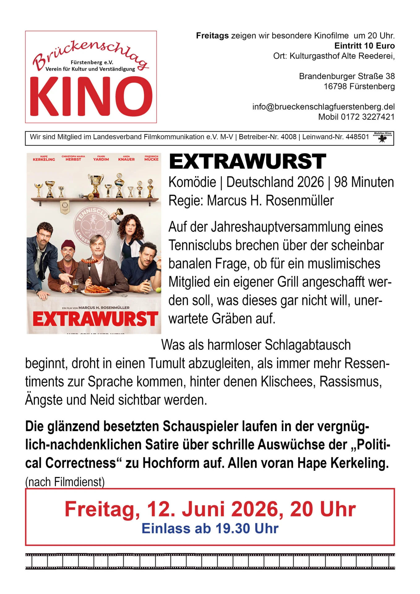 Foto der Galerie: Filmkunst Archiv 2026