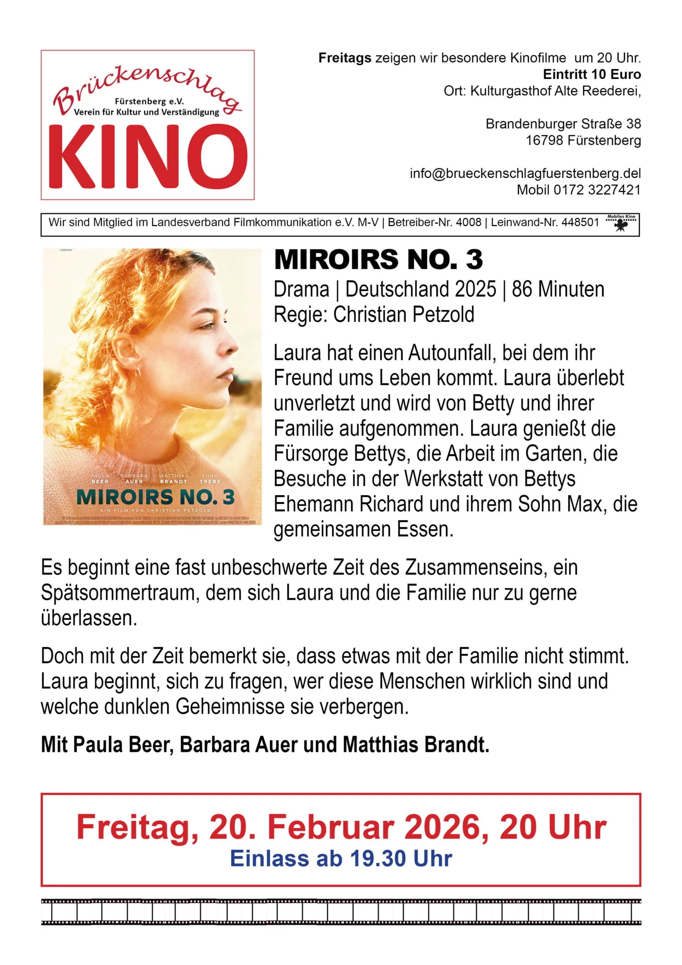 Foto der Galerie: Filmkunst Archiv 2026