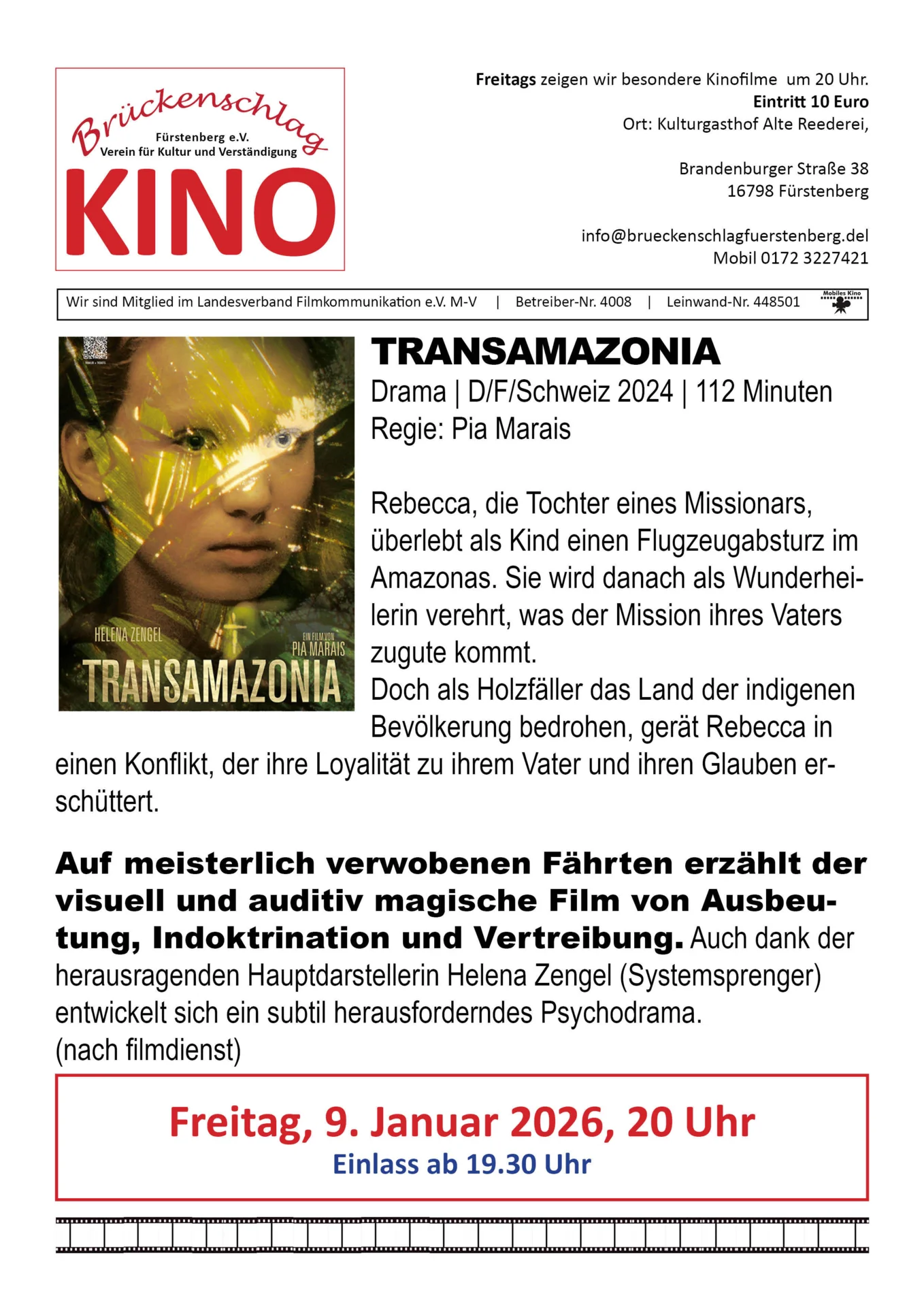 Foto der Galerie: Filmkunst Archiv 2026