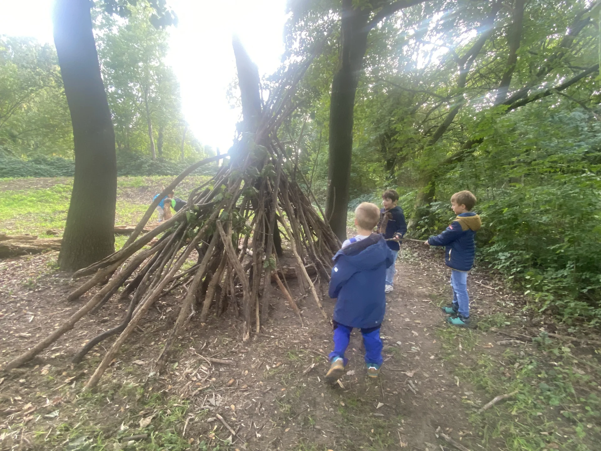 Foto der Galerie: Jahrgang 2 auf der Naturerlebniswiese 🪵🌳🐜