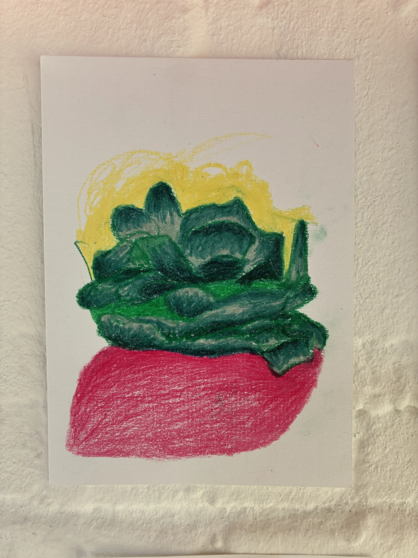 tiny abstract series (2025/26) Buntstift auf Papier. DinA6  (Bild vergr&ouml;&szlig;ern)