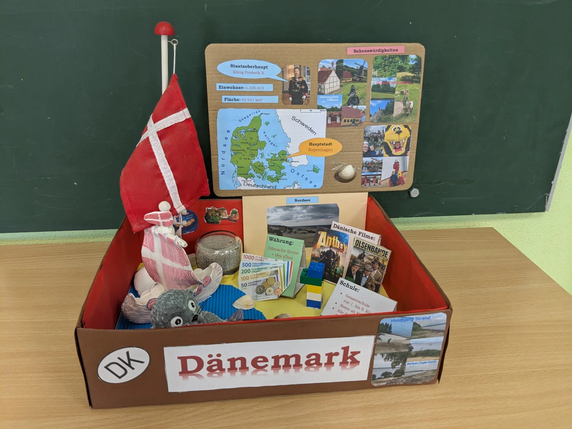 Foto der Galerie: Länderkisten Kl. 3a