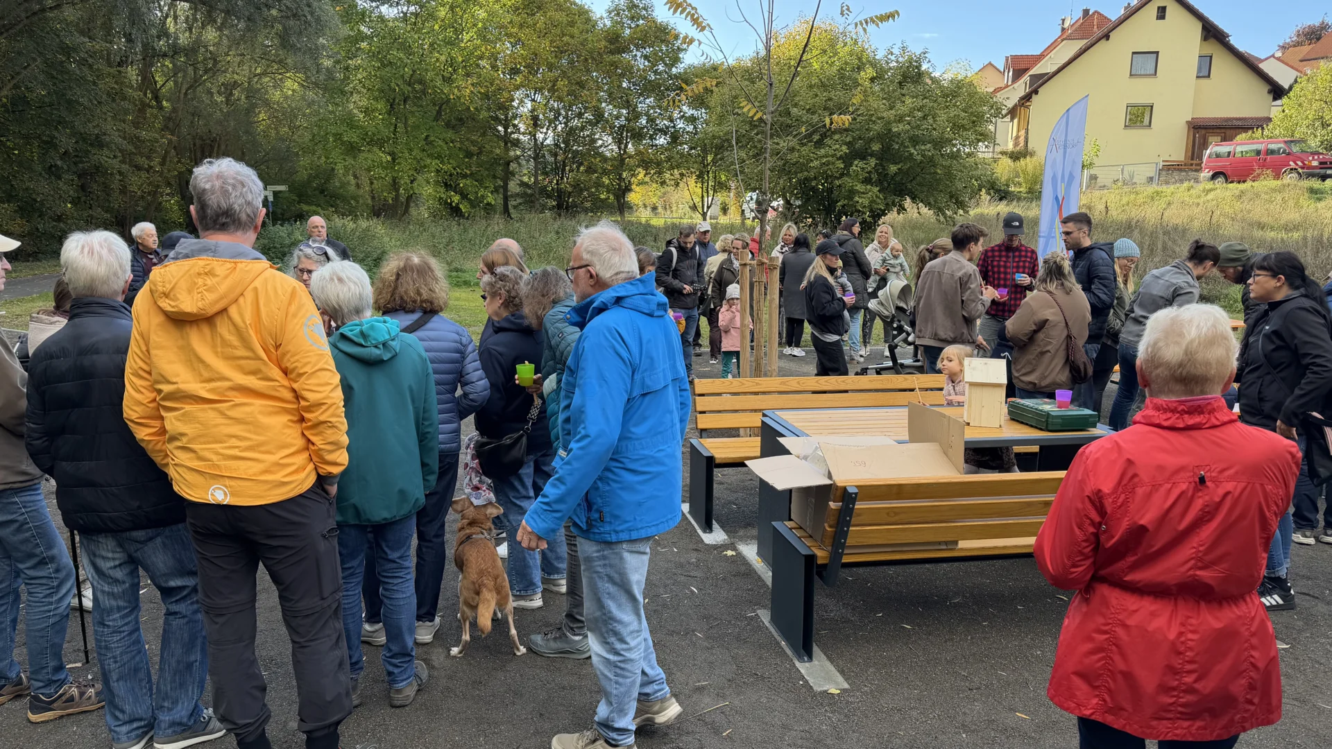 Foto der Galerie: Eröffnung Rastplatz Schmetterlingswiese