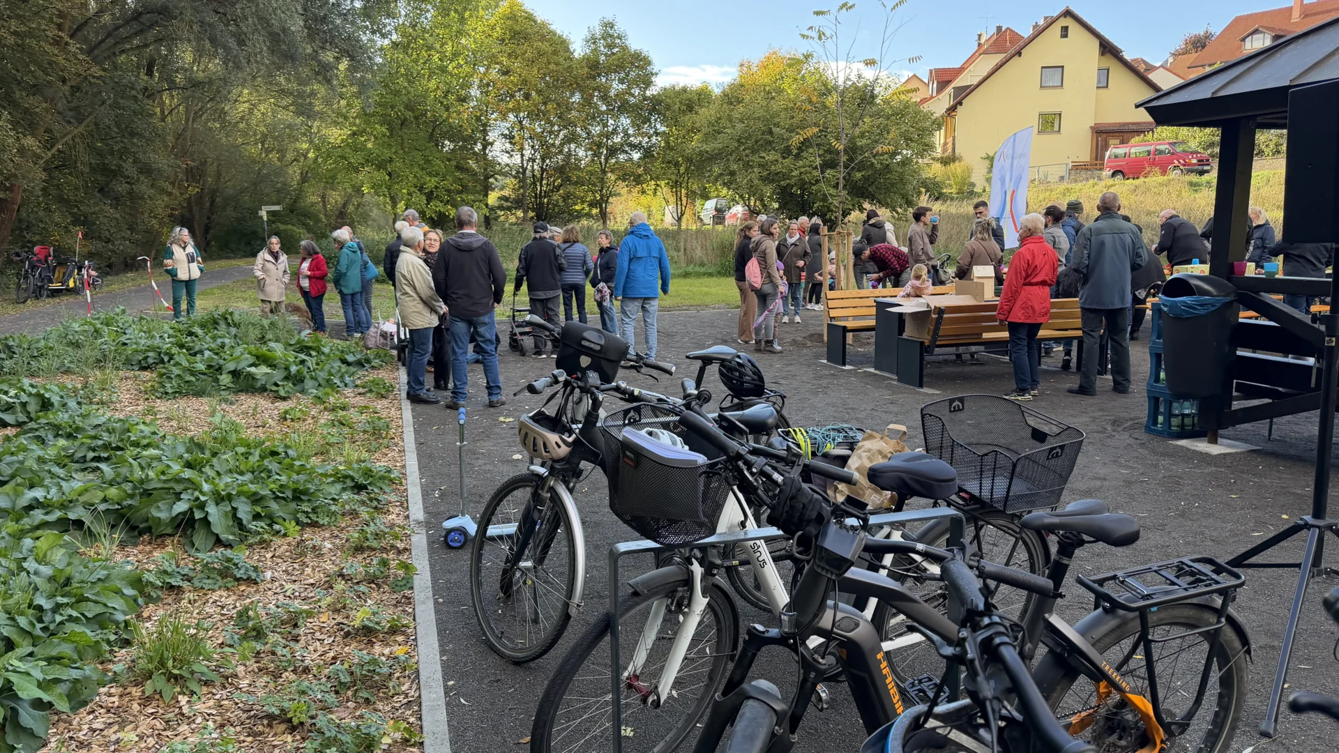 Foto der Galerie: Eröffnung Rastplatz Schmetterlingswiese