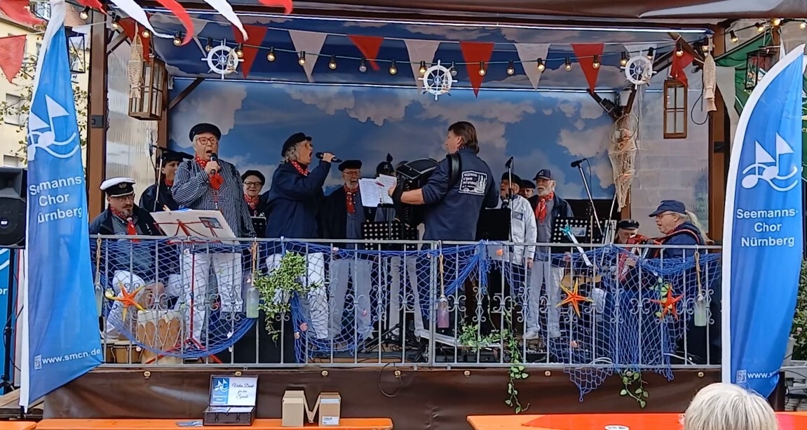 Bild: Und unsere Damen sangen vom Rum aus Jamaika!
