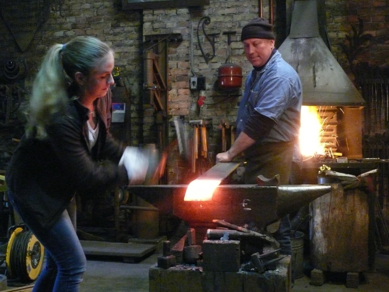 Foto der Galerie: Bau der Europastele - Tag 4