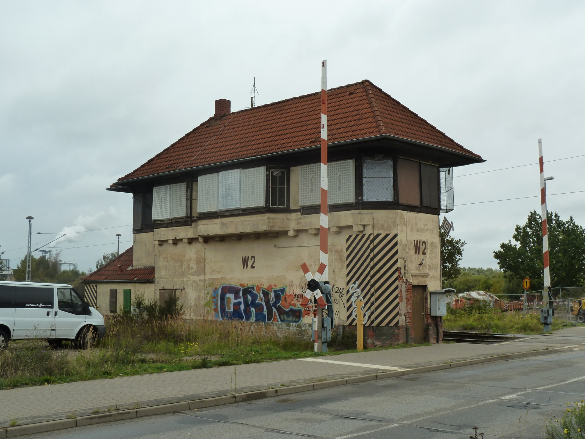 Babhof Wismar, Stellwerk W 2