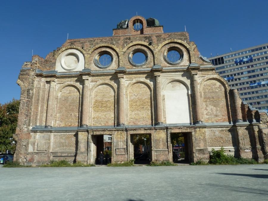 Berlin Anhalter Bahnhof (Rückseite)