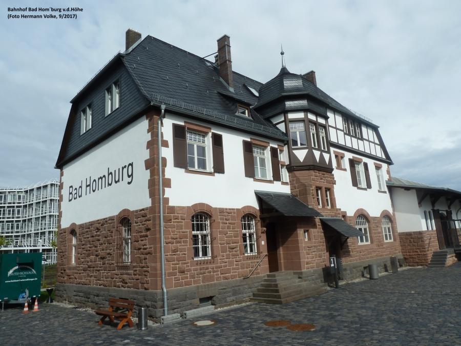 Bahnhof Bad Homburg v.d.Höhe  ehemalige Güterabfertigung