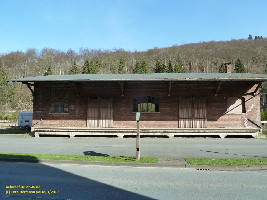 Bf Brilon Wald - ehemaliger Güterschuppen