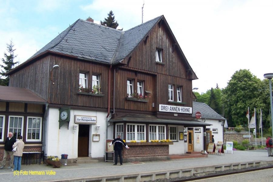 Bf Drei-Annen-Hohne an der Brockenbahn