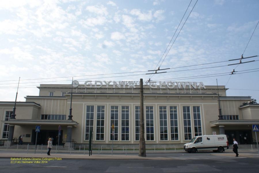 Bahnhof Gdingen-Glowna/Polen