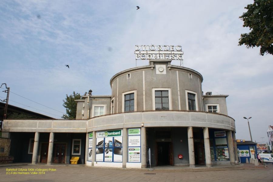 Bahnhof Gdingen-SKM/Polen