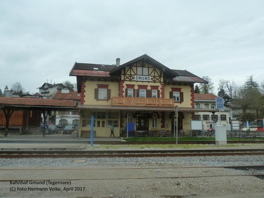 Bahnhof Gmund (Tegernsse) Gleiseite