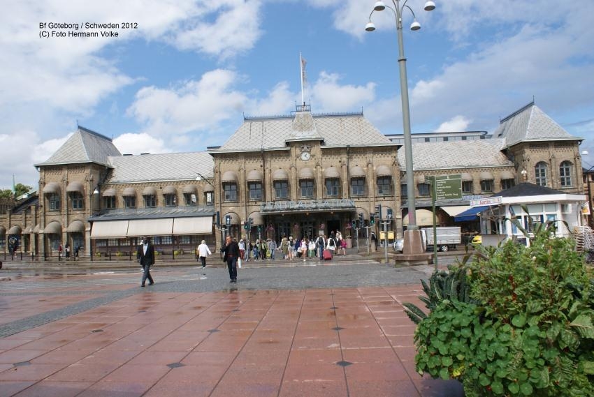 Bahnhof Göteborg / Schweden