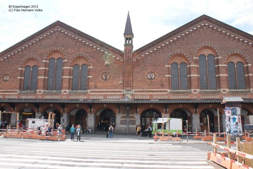 Bahnhof Kopenhagen / Dänemark