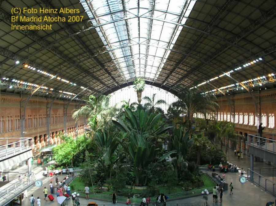 Bahnhof Madrid Atocha - Innen