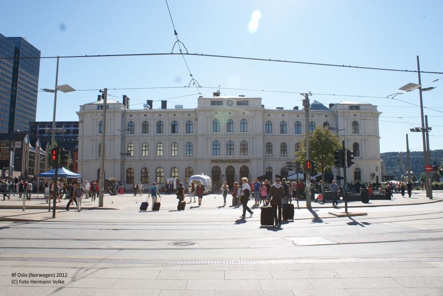 Bahnhof Oslo 2012