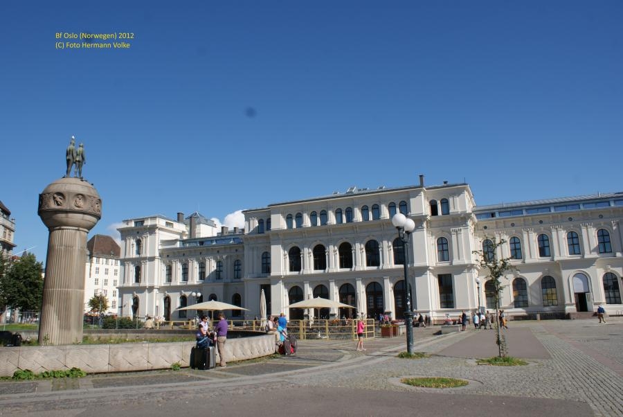 Bahnhof Oslo 2012