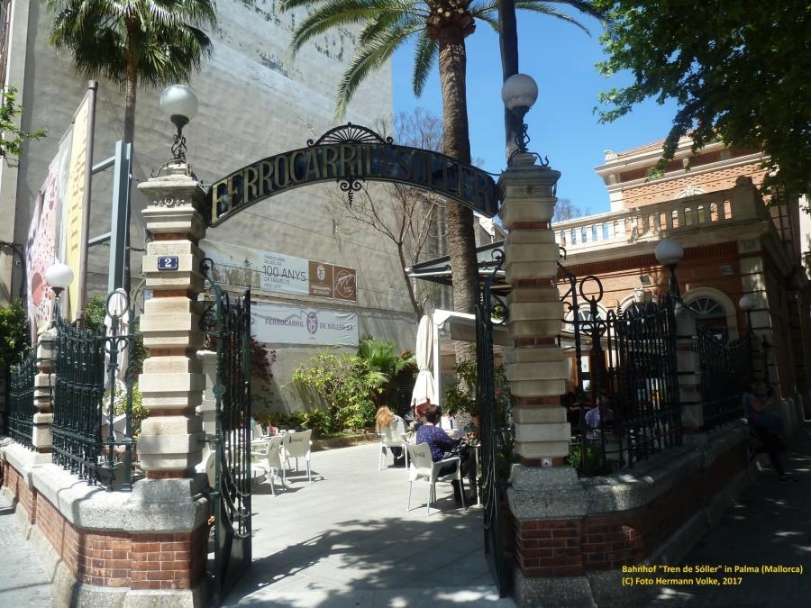 Bahnhof Tren de Sóller in Palma (Mallorca)