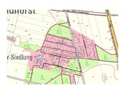 Lageplan Baltzer Siedlung