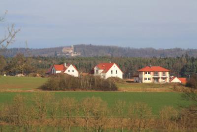 Die ersten Häuser stehen