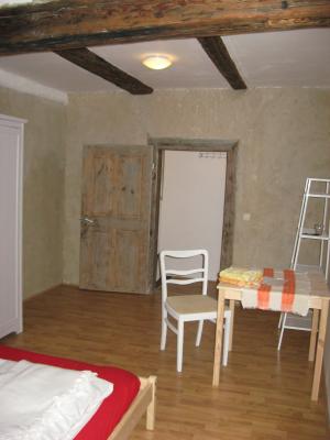 Blick zum Sitzplatz