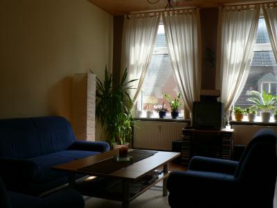 Wohnzimmer früher