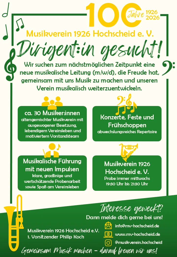 Dirigentengesuch_MV Hochcheid e.V.