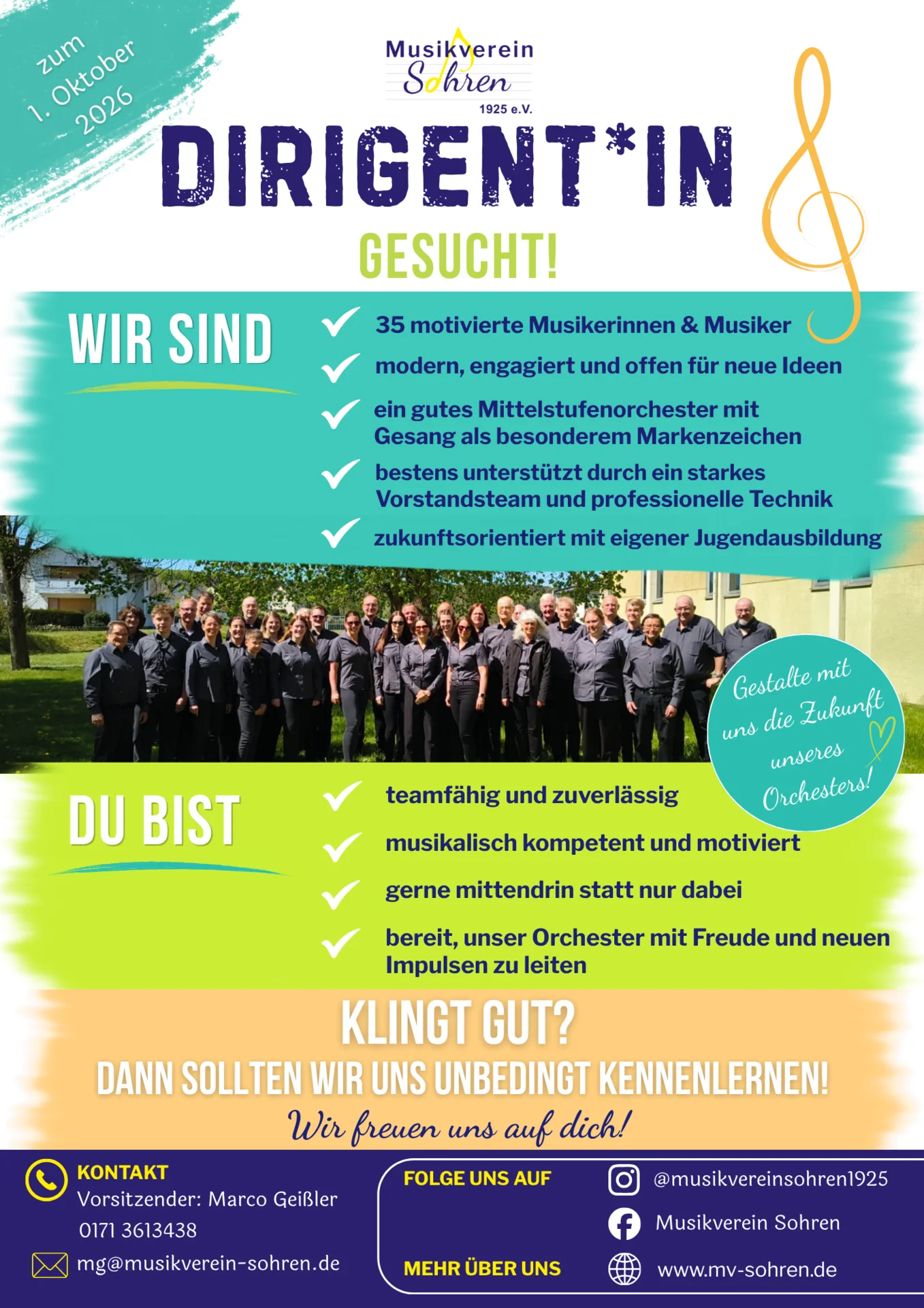 MV Sohren_Dirigentengesuch
