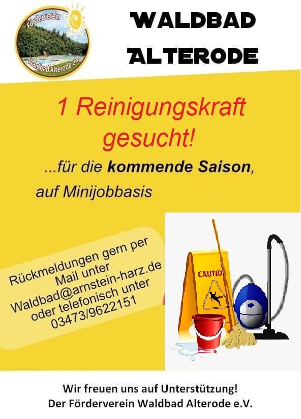 Reinigungskraft gesucht
