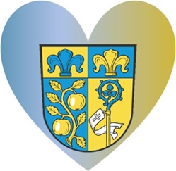 Wappen mit Herz