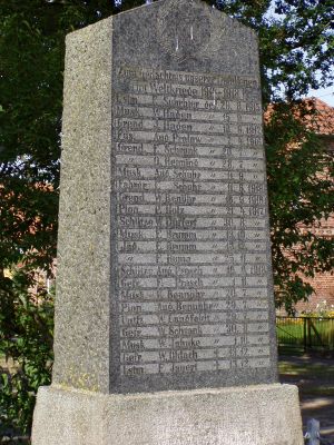 Vorschaubild Kriegerdenkmal Klein Krams