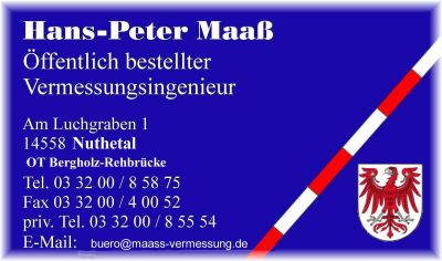 Vorschaubild Vermessungsbüro Hans-Peter Maaß