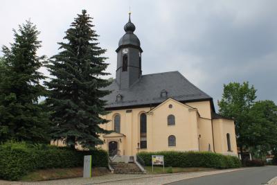 Die Christuskirche in Oelsnitz